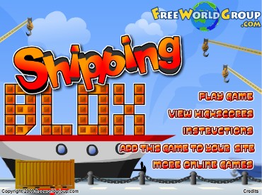 Флеш игра Shipping Blox